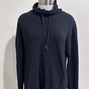 Lululemon Women's Twisted & Tucked Mock Neck Drawstring Long Sleeve Size 4